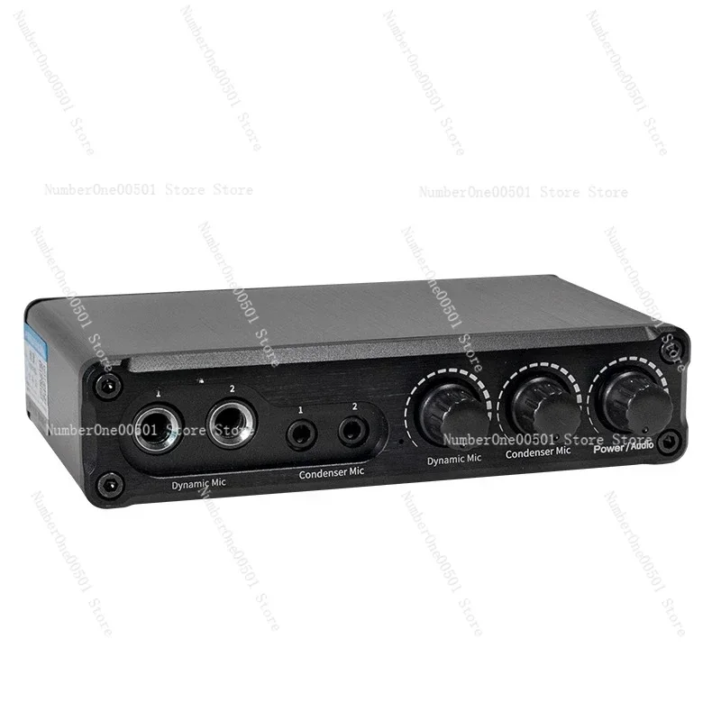 

Dynamic condenser microphone backing track tuning microphone amplifier