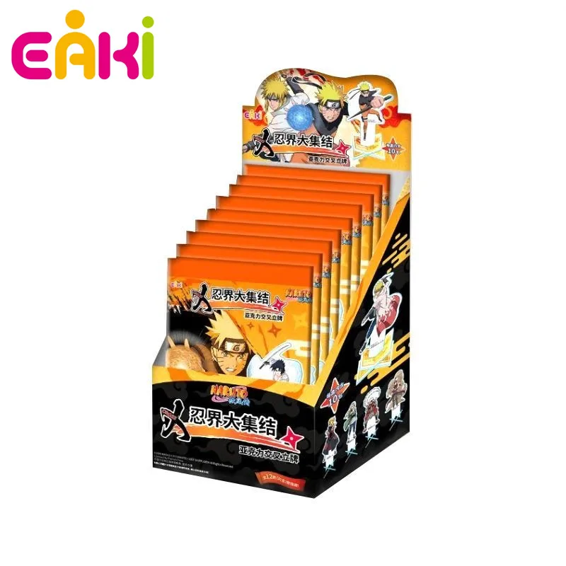 EAKI Naruto Chara cc S-and-Karte Ninja World Assembly Series Uchiha Sasuke Haruno Sakura Hatake Kakashi Nara Shikamaru Kards