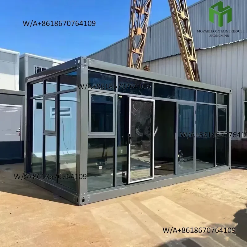 Hot Seller Portable Prefab Buildings Modular Homes Ready Made Sandwich Panel Prefabricated Container House