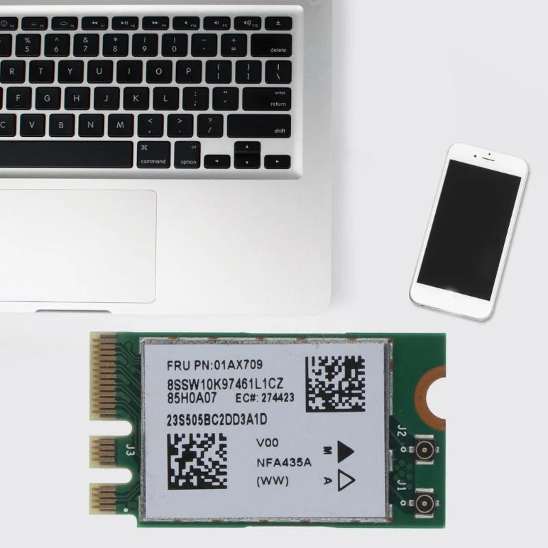 Stérilisation de carte réseau sans fil pour bande touristique, remplacement 11AC pour 2.4 510-15IKB E31 E470 E570 01AX709, QCNFA435, 310G, 5GHZ