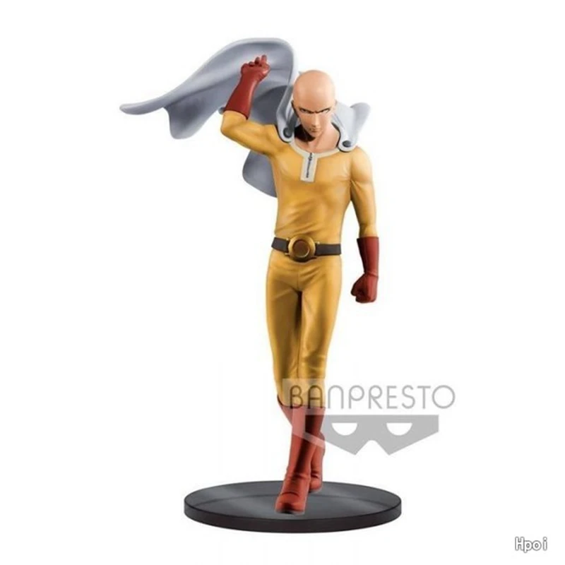 21CM figura Anime ONE PUNCH-MAN Tatsumaki insegnante Classic Suit Lift Cape Standding posa bambole giocattolo regalo raccogliere materiale in PVC