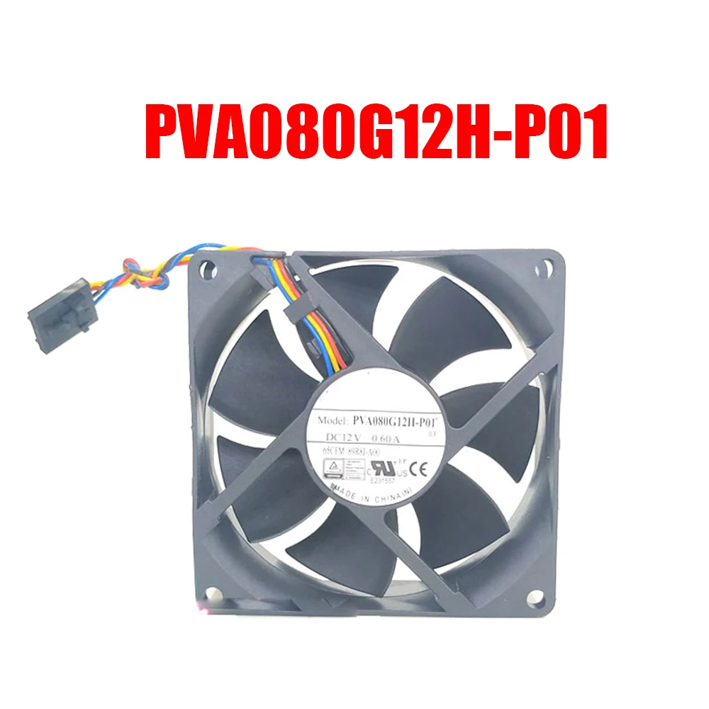 

Вентилятор охлаждения для Foxconn PVA080G12H-P01 PVA080G12H-P01-03 DC12V 0,60A 089R8J 89R8J-A00, новый