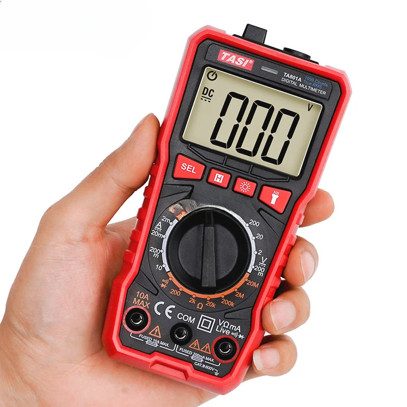 

Digital multimeter, fully automatic pocket multi-function digital display ammeter, household small universal meter