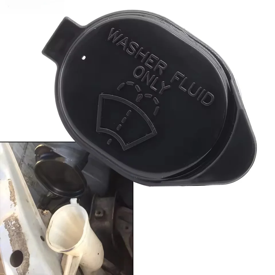 Black Plastics Windscreen Washer Bottle Cap For Toyota Yaris RAV4 Echo Wiper Tank Sealed Lids Top Replacement Parts 8531626030
