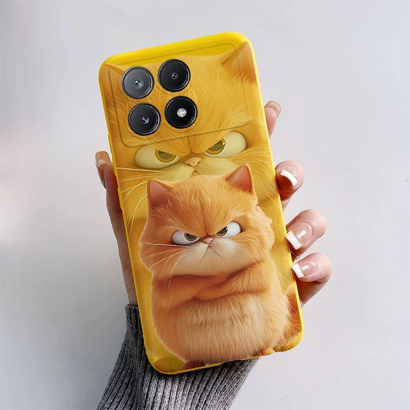 Funda de teléfono Poco X6 Pro 5G, Protector de silicona de lujo con diseño de astronauta y mariposa para Xiaomi Poco X6 X 6 Pro Pocox6 Pro 5G