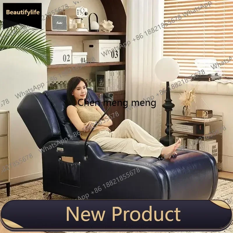 K182First Class Smart Reclining Sofas Massage Table Luxury Living Room Reclining Sofas Single Recliner Home Furniture Divano FYS