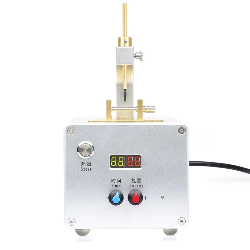 watch repair tool 2-in-1 literal foot welding machine, pad machine, welding foot machine, send 5 carbon heads, solder