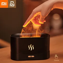 Xiaomi Youpin Aroma Diffuser Flame Simulation 180ml Air Humidifier Purifier Fogger LED Light Essential Oil Difusor Fragrance