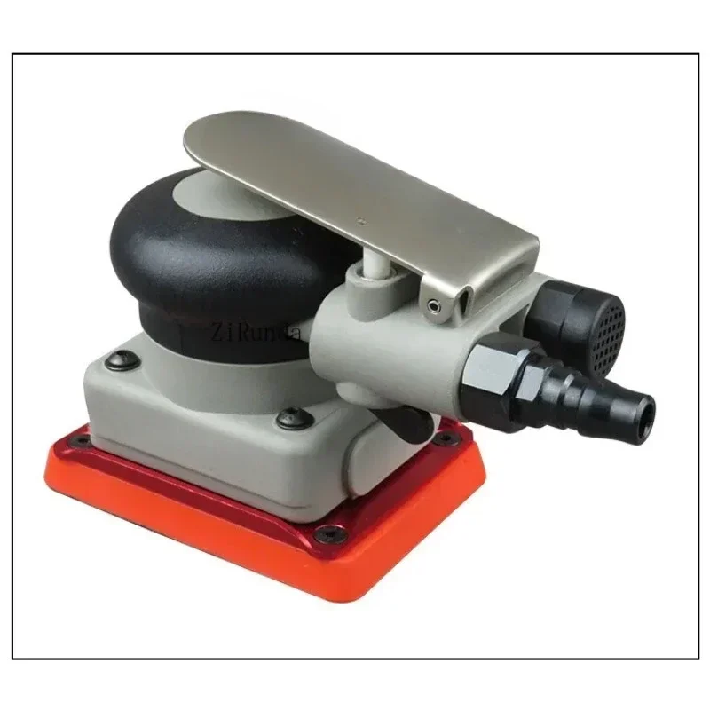 Stone pneumatic sander rectangular vibration type air grinding polishing wood sander Seiko putty sandpaper machine