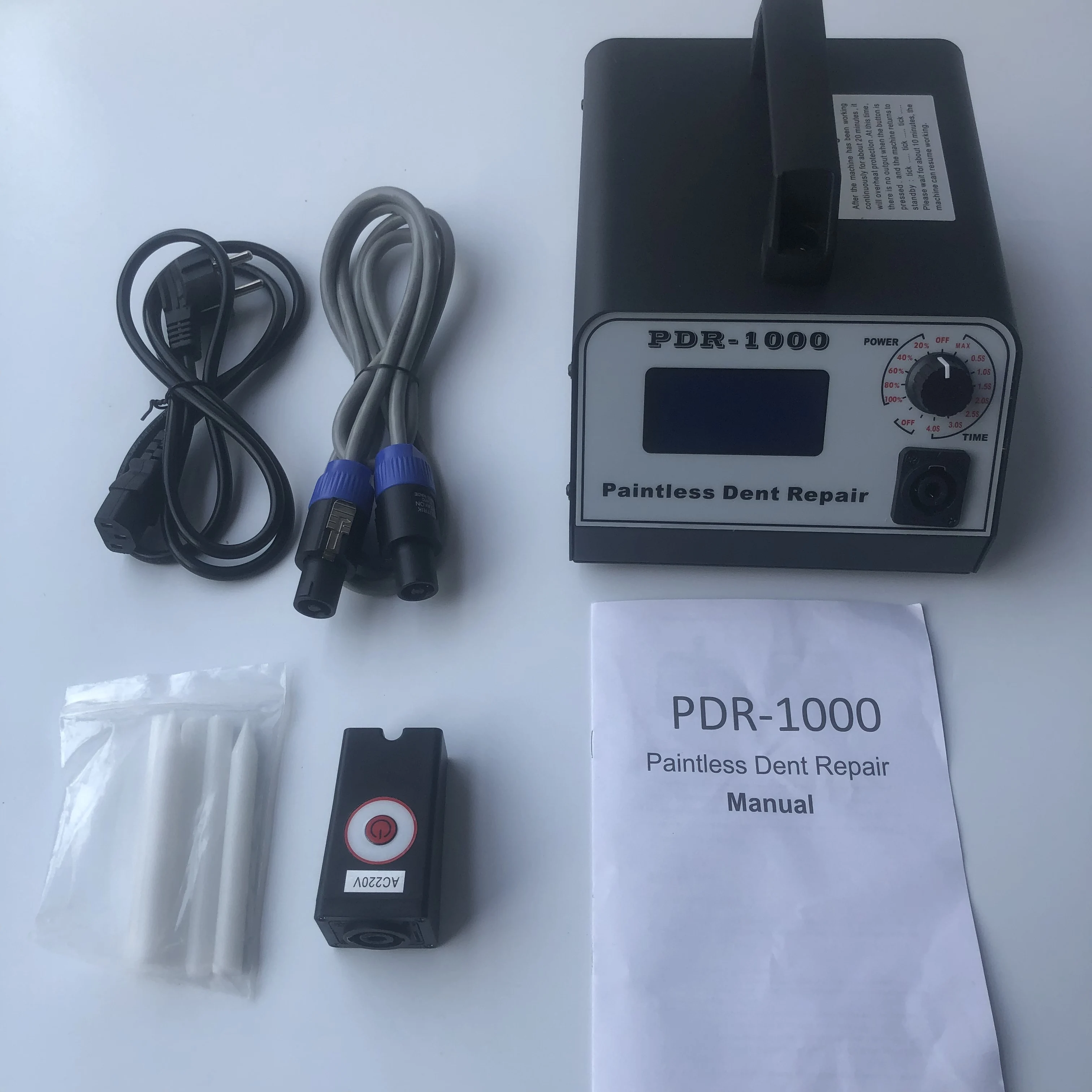 

PDR1000 Профессиональный PDR Hot Box Отопление Съемник вмятин Кузов автомобиля Инструмент для удаления повреждений града Автоматическая машина для ремонта кузова