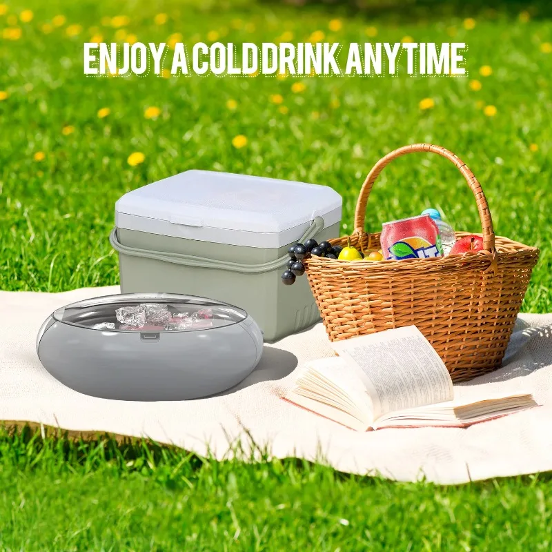 cubos de hielo para bebidas instantáneas y enfriadores de bebidas para latas y botellas, ideales para bebidas listas para llevar. Cubos de hielo para bebidas instantáneas y enfriadores de bebidas para latas y botellas, ideales para bebidas listas para llevar. 3