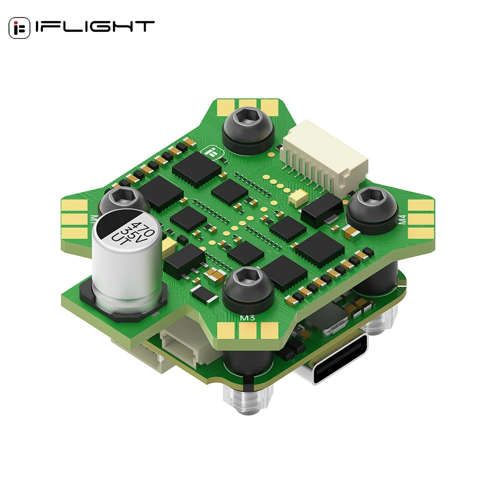 

IFlight BLITZ Mini ATF435 Контроллер полета с Mini E55S 55A 2-6S 4-в-1 ESC w/ SucceX-Force 5,8 ГГц 600 мВт Регулируемый VTX FPV