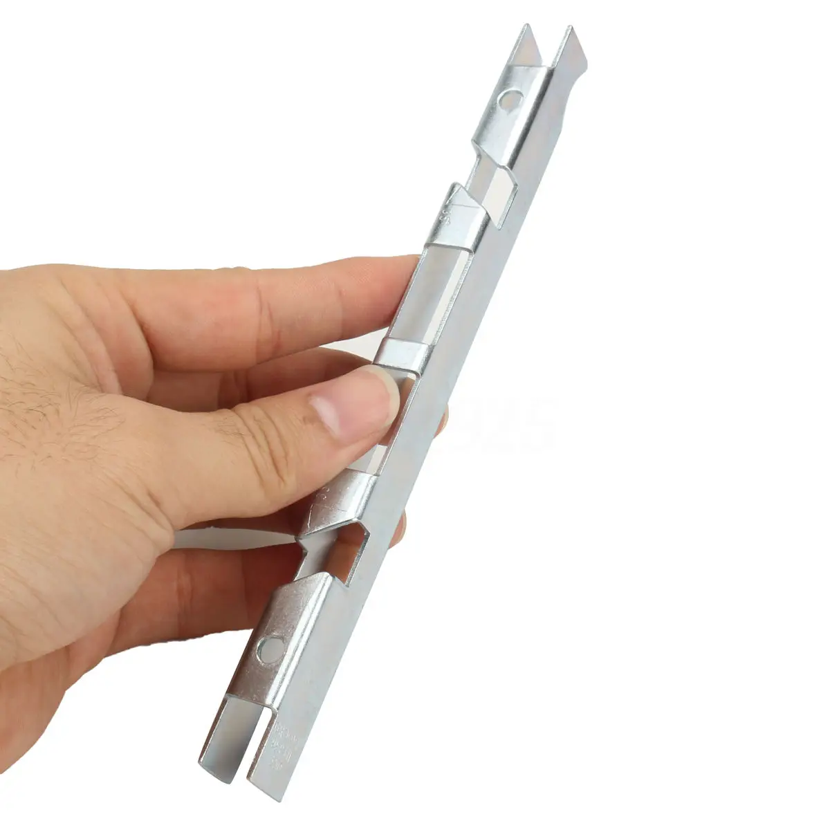 Depth Gauge Filing Tool with Integrated Bar Groove and Top Angle Reference for 1/4 3/8 P 0.325 Inch Chainsaw Chains