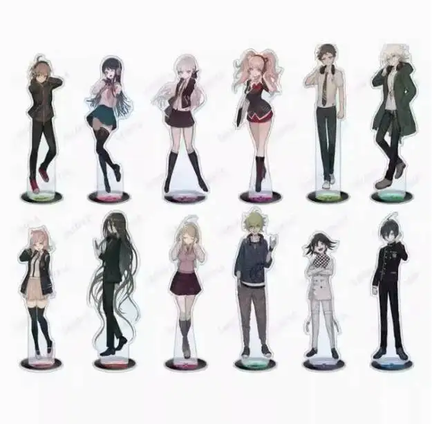 

Desktop Decor Anime Danganronpa: Trigger Happy Havoc Kirigiri Kyoko Enoshima Junko Acrylic Stand Figure Model Plate