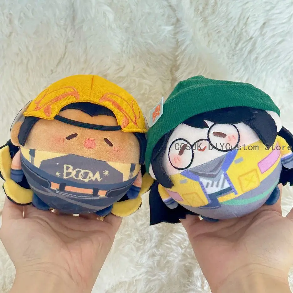 Sage Omen Jett Phoenix Killjoy VALORANT Kawaii Cosplay Plushie Starfish Body Cartoon Mini Soft Plush Model Birthday Gift 10cm view 2