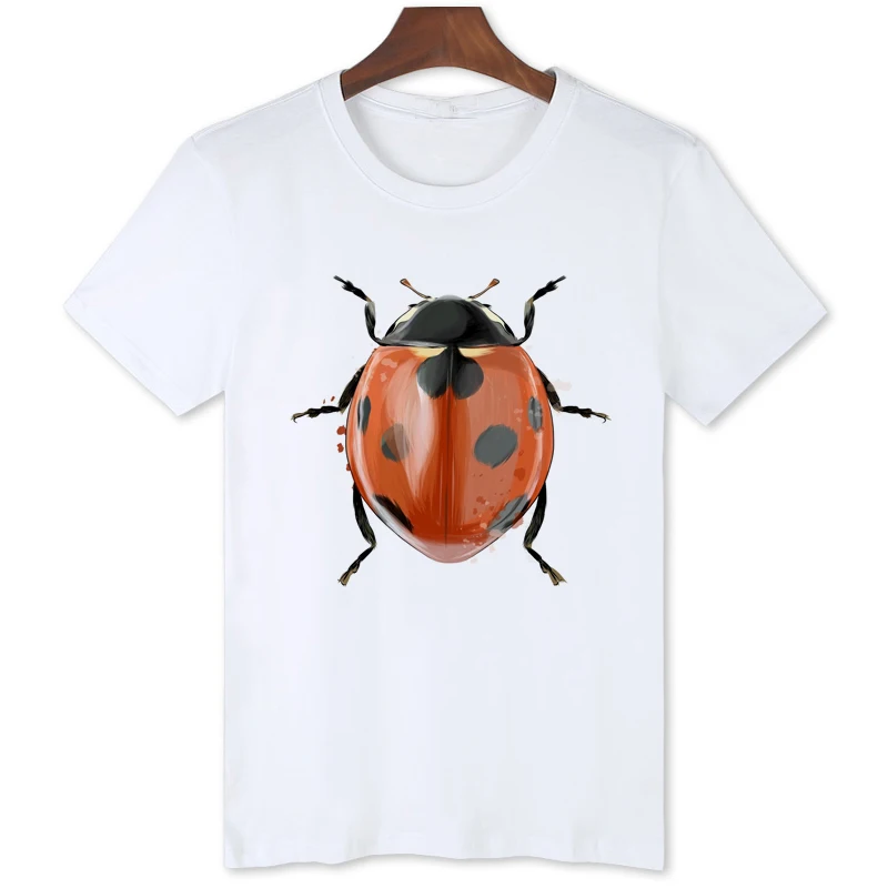 Seven Star Ladybug 3D Printed T-shirt Hot Sale Short Sleeve Summer Clothing Fashion Tops Casual Shirt for Men B177