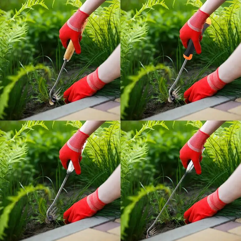 

Weeding Tool Root Pulling Tool 4 Teeth Uprooting Weeding Tool Hand Weeder Tool For Uprooting Weeding Manual Weeder Removal Tool