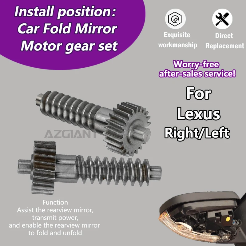 

For Lexus ES200 ES300H XV60 2012-2017/ES240 ES250 ES260 ES350 XV60 2012-2018 Car gear of automatic folding of reversing mirror