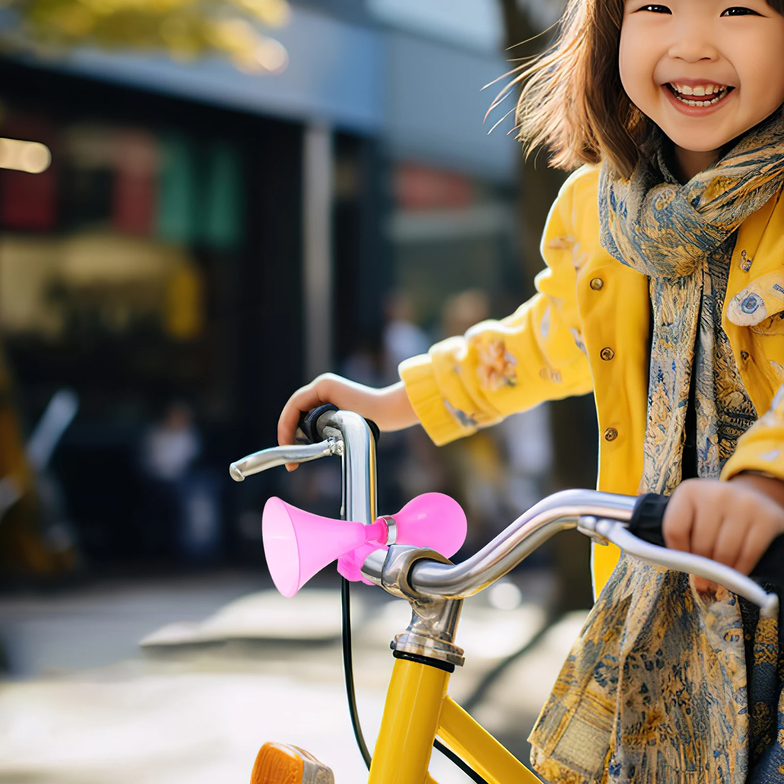 

5pcs Bicycle Air Horn Bike for Adults Durable Outdoor Cycling Bell Road Bike Accessories Professional Handlebar for Mountain