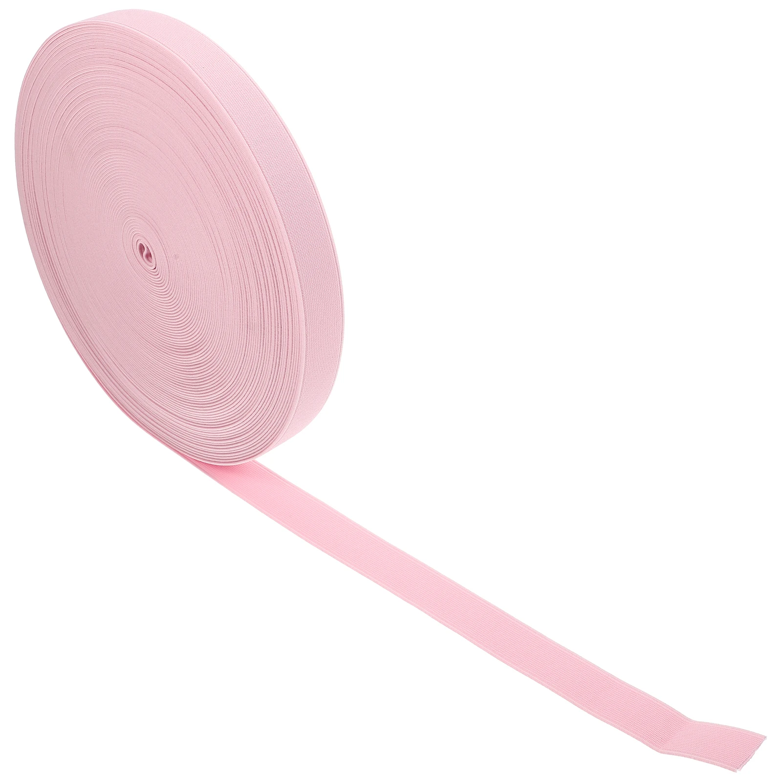 

28M Elastic B Polyester Sewing Straps Waistb Thick Cuttable Knitted Cord Fabric Tape Black Duct Soft Durability