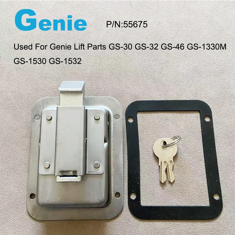 

55675 55675GT GE-55675 Paddle Handle Latch Gs90 For Genie Lift Parts GS-30 GS-32 GS-46 GS-1330M GS-1530 GS-1532