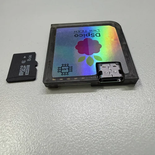 Imagen 2 del producto Carcasa de Inyección DSpico, Carcasa de Inyección con Chip Modular Transparente Negro DNS NDSi NSDXL Lite New 3DS