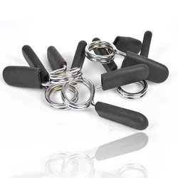 Dumbbell Bar Special Clamp Spring Clip Barbell Bar Clip Head Anti Loosening Dumbbell Accessories Weights for Fitness Fitness