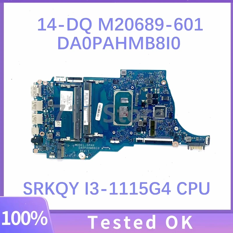 

DA0PAHMB8I0 For HP 14T-DQ 14-DQ I3-1115G4 i5-1135G7 I7-1165G7 laptop Motherboard with100% Tested