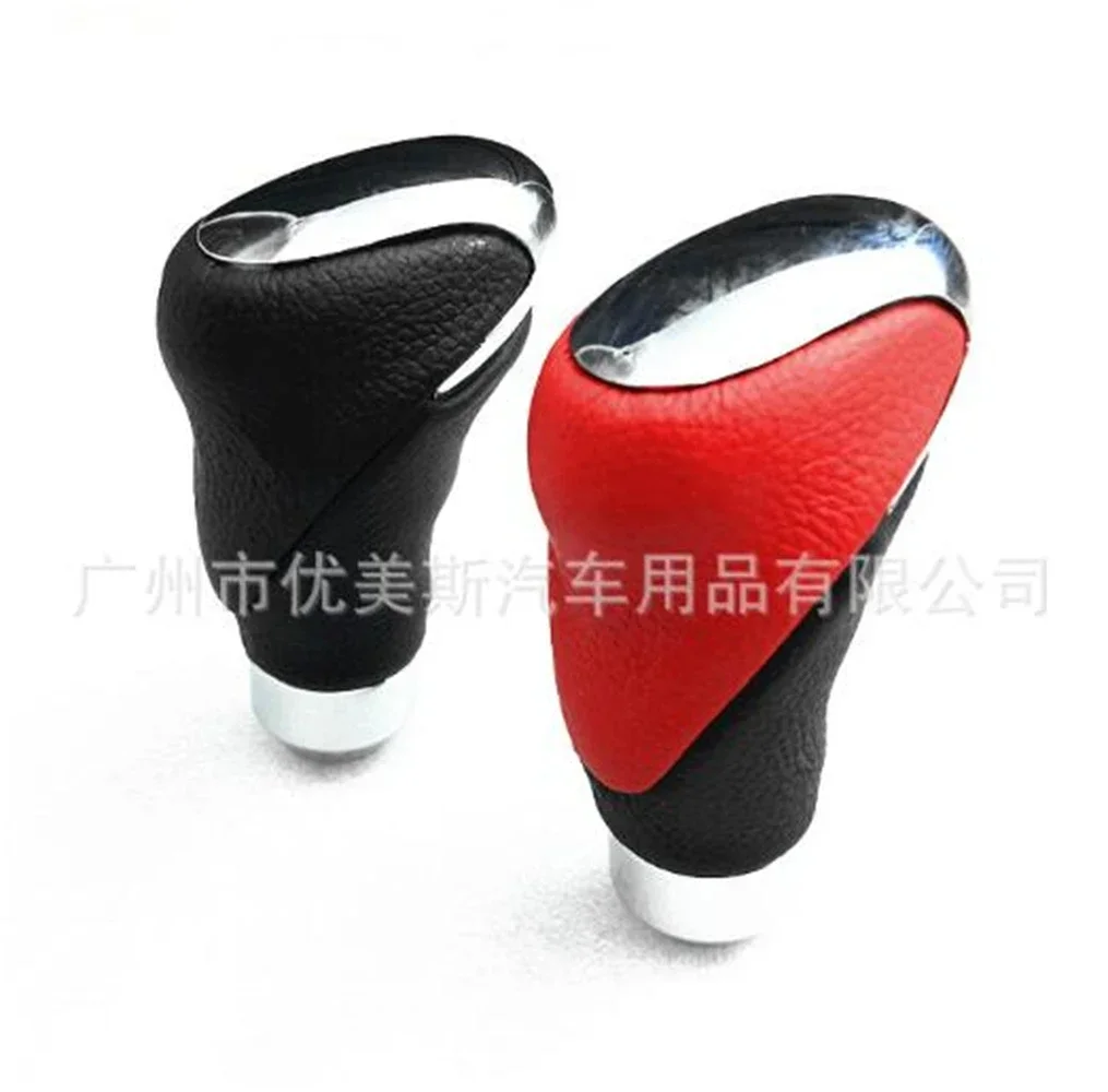 Universal Manual Leather Shifter Shift Knob Cover Stitch Gear Shift Knob Fit For Honda Toyota Nissan Mitsubishi Ford Chevrolet