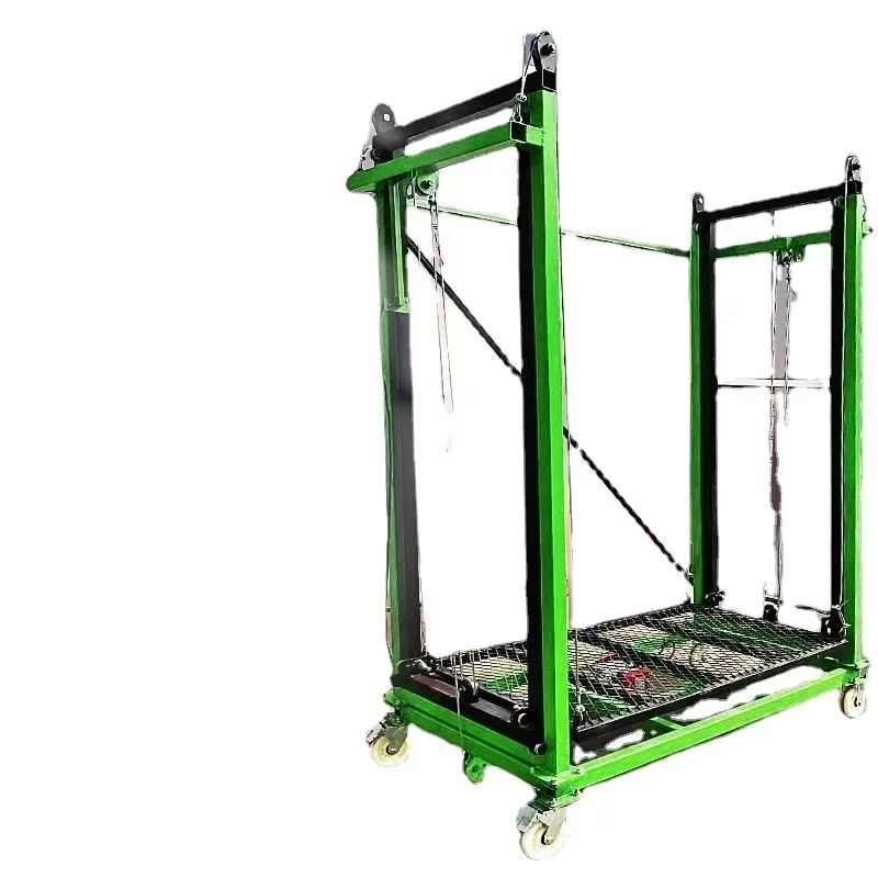 Elevator electric scaffold lifting platform small cargo elevator wireless remote control new two-story three-story