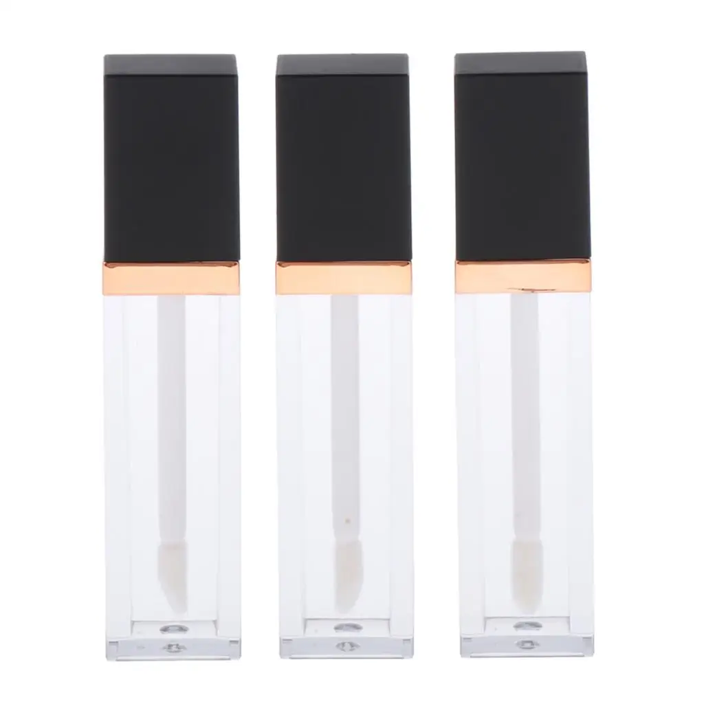 3PCS × 7ML Reusable Empty Balm Tubes Bottles Containers Vials with Inserts