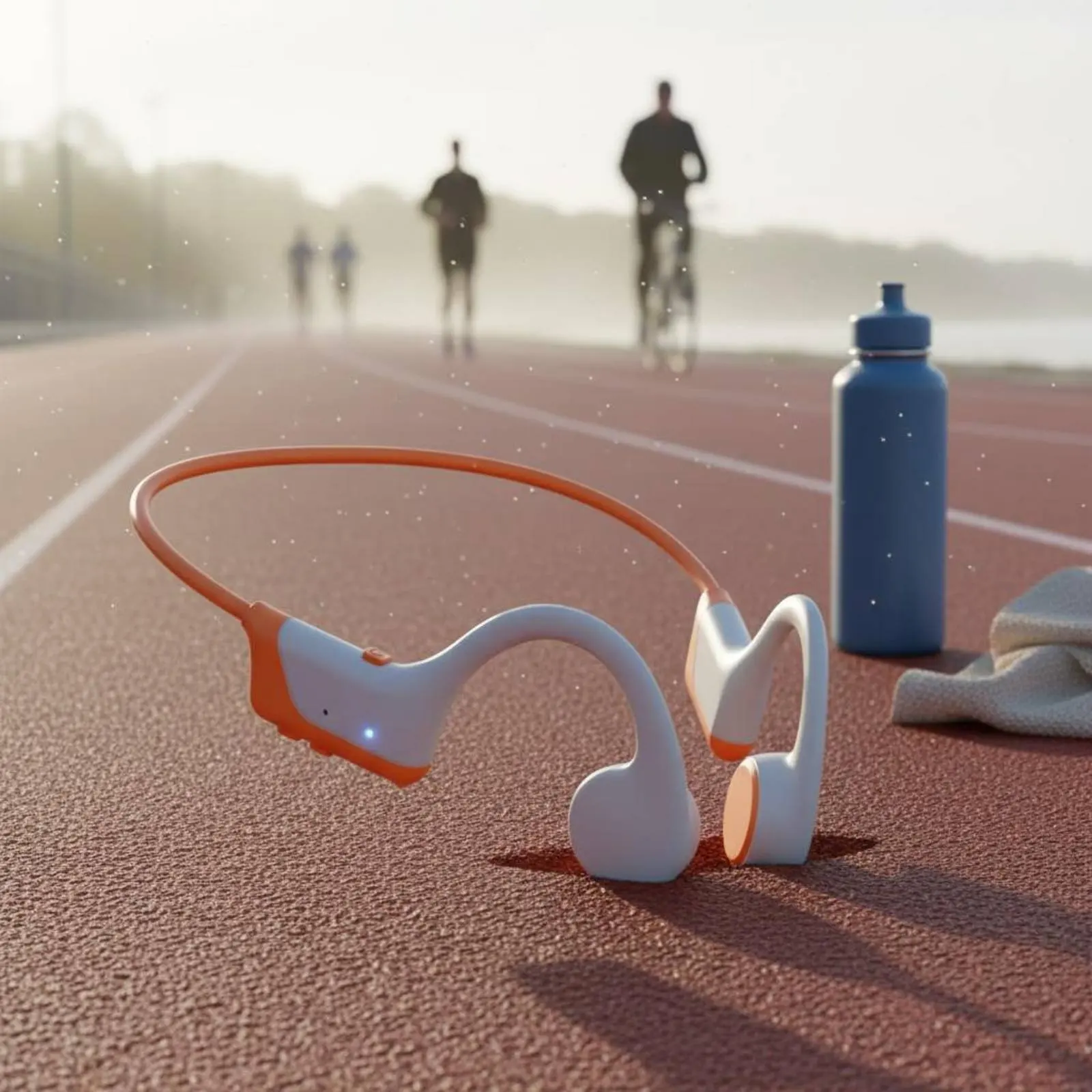 Wireless Bone Conduction Headset Built-in Mic Bone Conduction Headphones Unobstructed Ear Sport Headphones Situational Awareness view 3