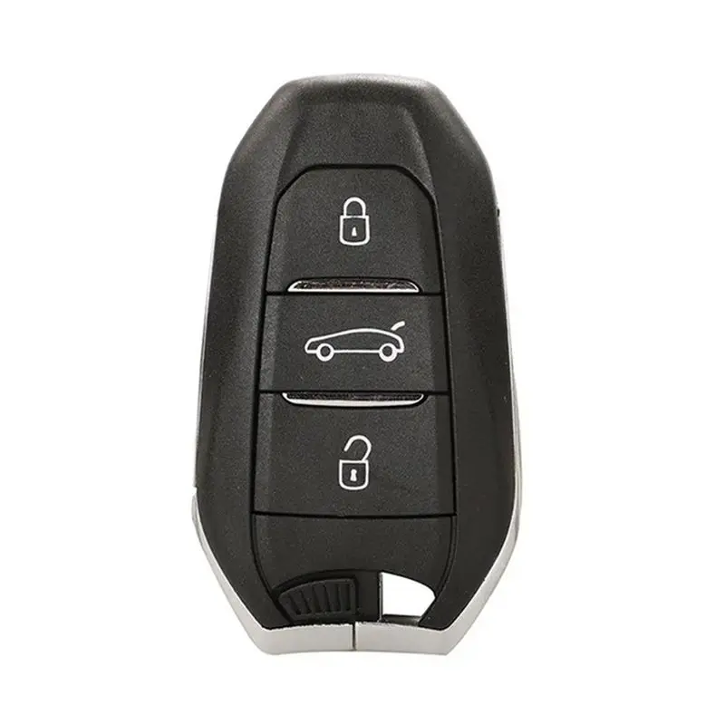 NEW HOT in Stock-Smart Keyless Go Remote Key HU83 4A Hitag-AES 3 Buttons 433Mhz PCF7945 For 2008 308 508 3008 5008 Citroen C3 C4