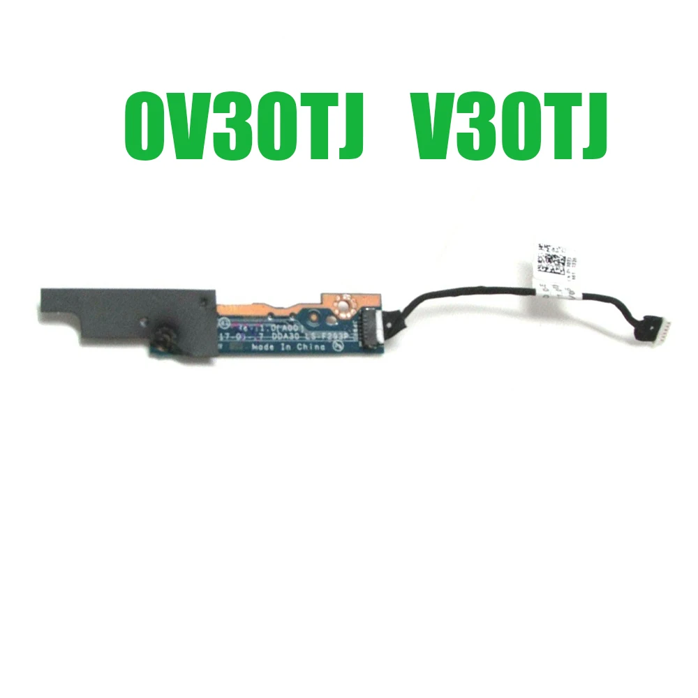 

Laptop Volume Button Circuit Board With Cable For DELL For Latitude 5289 7390 7389 2-in-1 LS-F293P DDA30 0V30TJ V30TJ