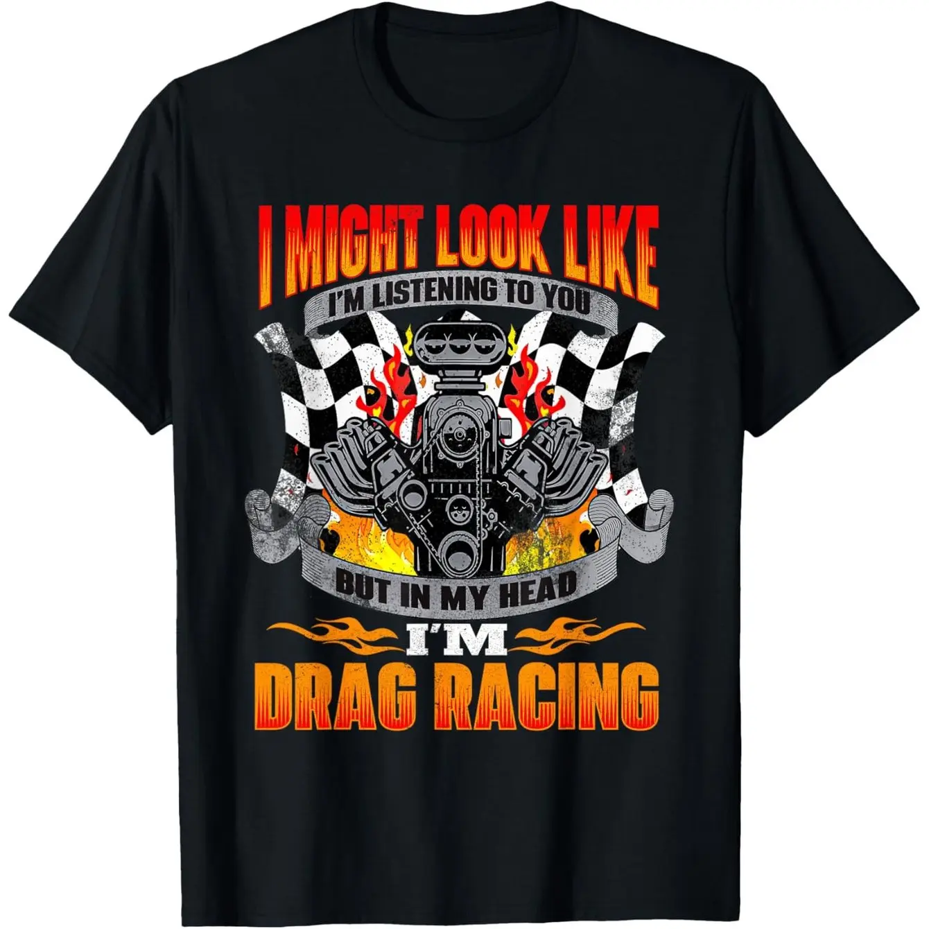 

Racing T-shirt Men's and Women's Cotton Casual Round Neck Outdoor Personalized T-shirt Men's Summer Wear 100% Pure Cotton