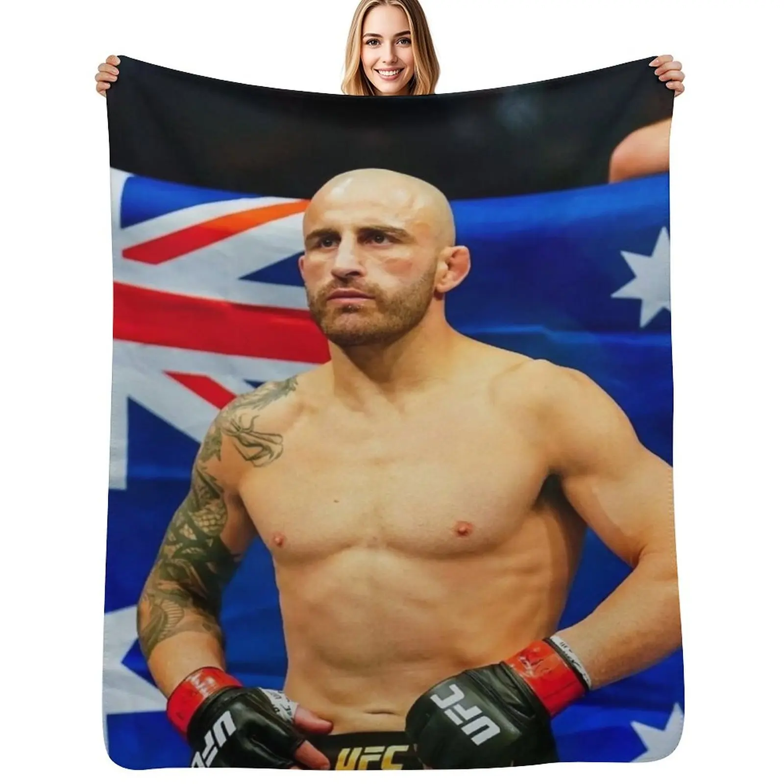 

Alexander Volkanovski #2 Throw Blanket Soft Plush Blanket as Housewarming Gift