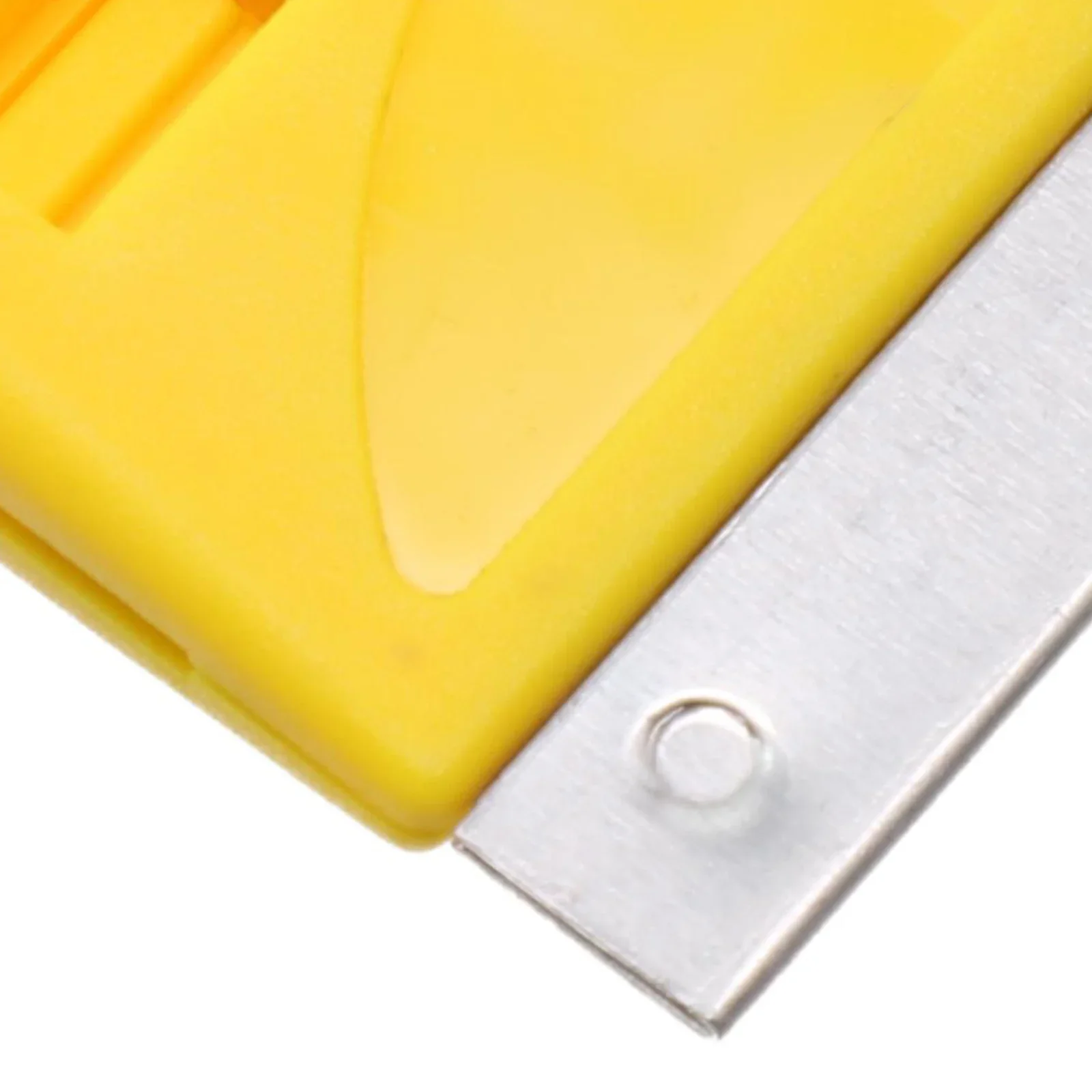 Car Glass Scraper With Blade Car Window Glass Adhesive Sticker Remover-Razors Blade Scraper Clean Ceramic Stovetop Car Scraper