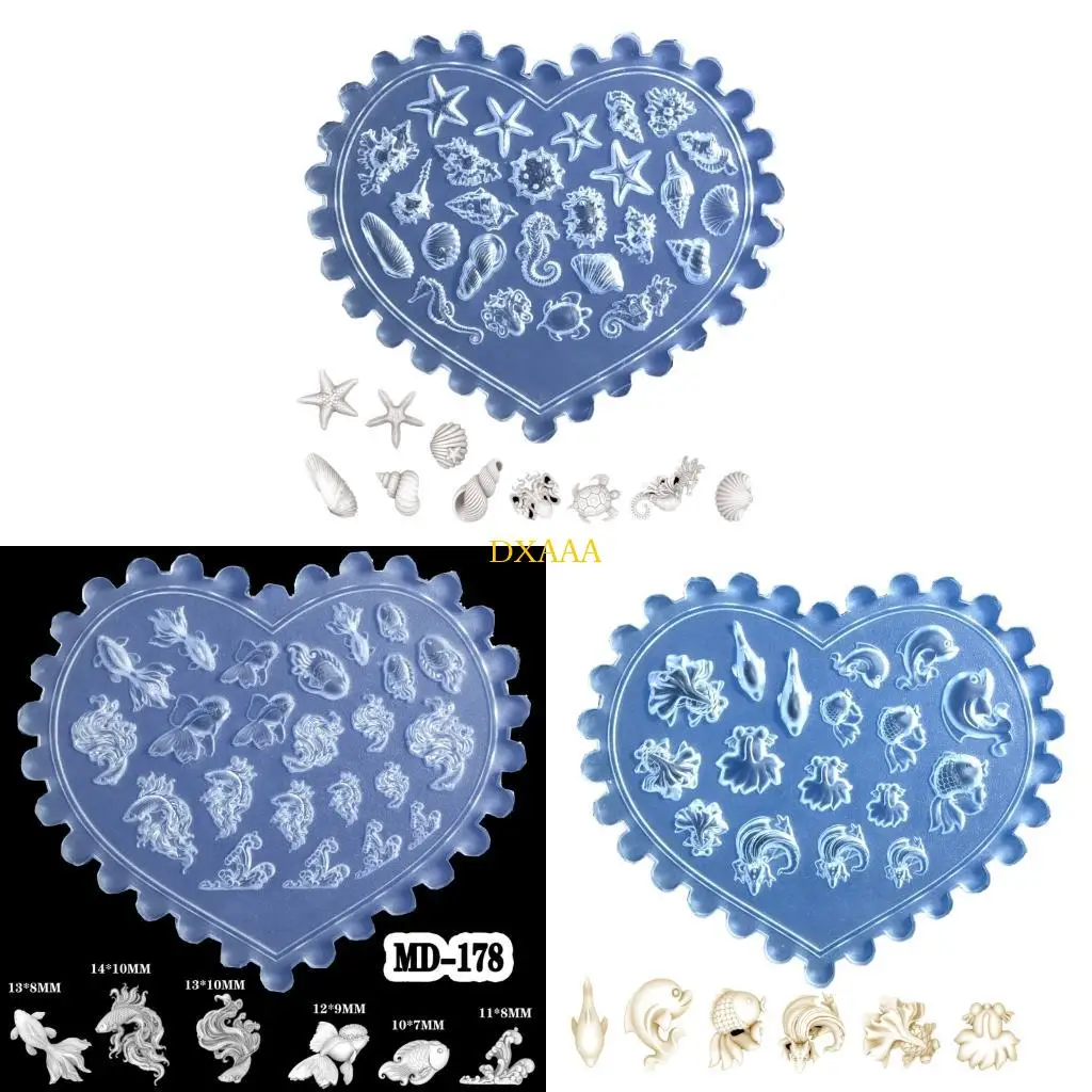 DXAA Practical Flexible Silicone Mould for Various Patterns and Designs