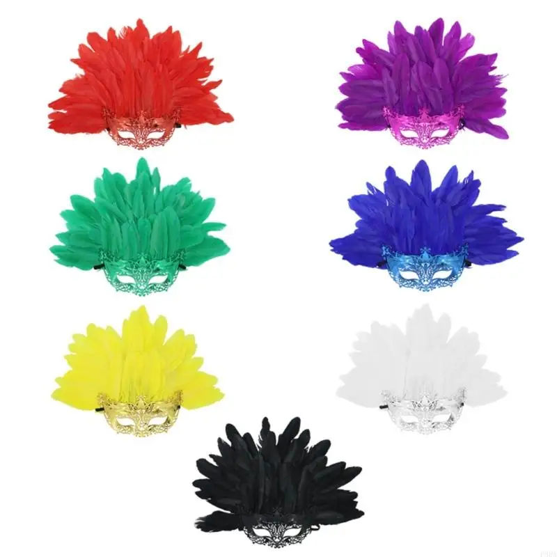 

P88A Masquerades Mask Venetians Mask Halloween Costumes Prop Party Prom Mask