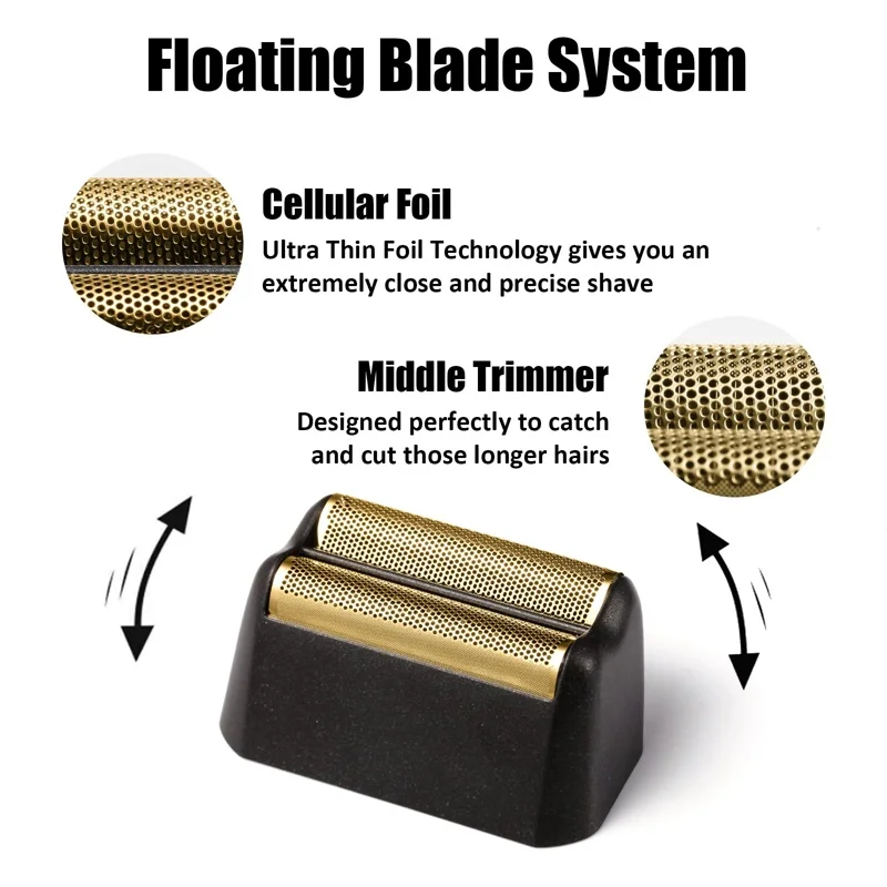 電動バリカン,トレンド8164のブレード,5つ星の交換用ヘッドカバー,ダイレクトブレード用アクセサリー