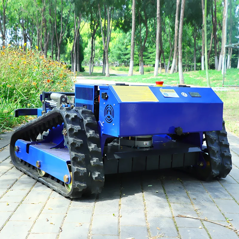 Customized remote-controlled lawn mower crawler, four-stroke wireless controlled lawn mower, zero rotation lawn mower, tractor