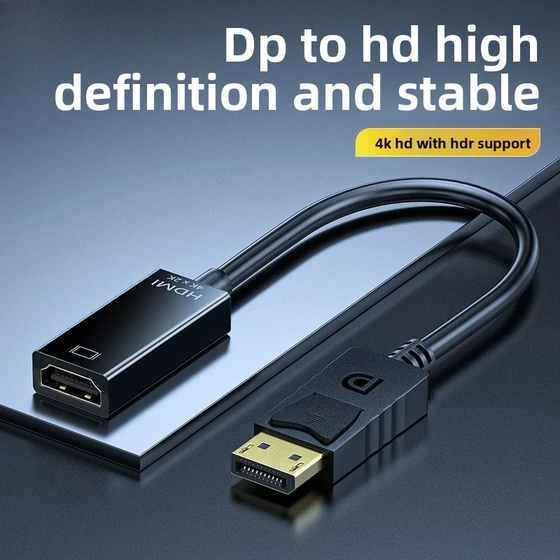 4K DisplayPort to HDTV Adapter Converter Display Port Male DP to Female HD TV Cable Adapter Video Audio For PC TV