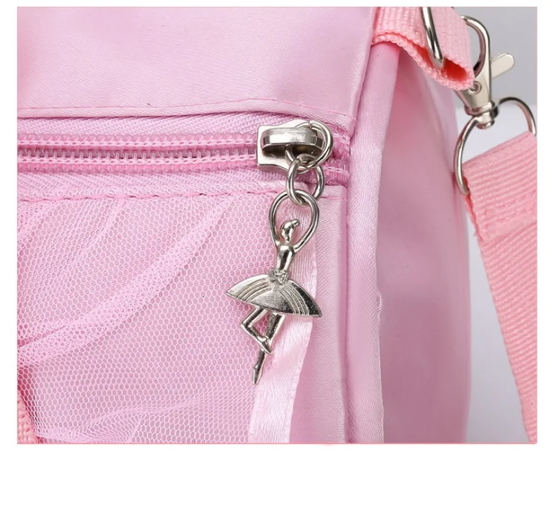 Borsa da ballo personalizzata per balletto con nome personalizzato borsa da ballo per bambini borsa da ballo per ragazze borsa impermeabile personalizzata borsa da viaggio per Ballerina