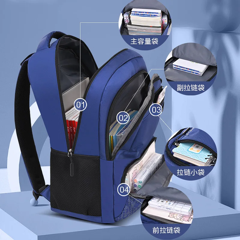 Casual Backpack for Boys Ages 6-12,Elementary School Bag for Kids,Ergonomic Bookbag with Padded Back,Back to School