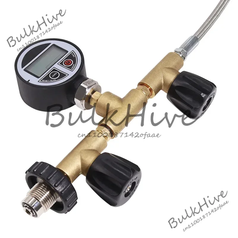 

Din 200bar 300bar Flow Control Digital PG Metalsub Oxygen Equalizer