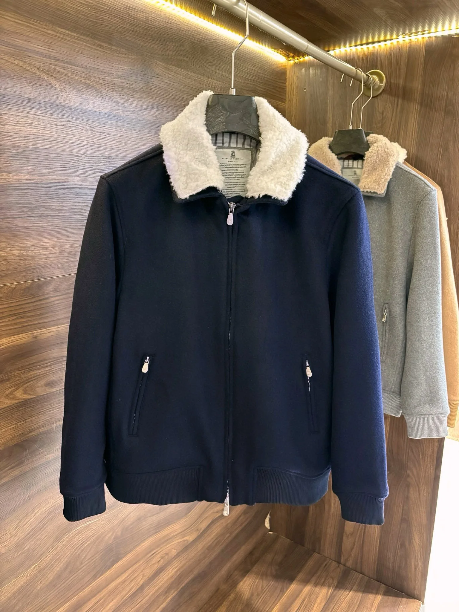 

Италия BC мужская одежда осень и зима новый стиль старых денег модная повседневная толстая шерстяная кашемировая термокуртка с лацканами куртка