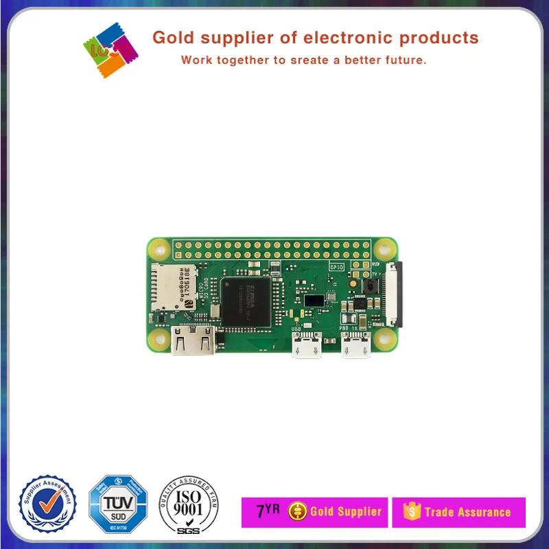 

Микрокомпьютерная плата Raspberry Pi ZeroW с беспроводным Wi-Fi и Bluetooth 4.1, мини-плата для разработки на Linux с поддержкой интерфейса камеры