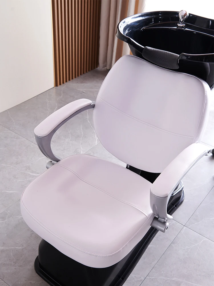 Silla De champú De estilo japonés De lujo, lavamanos De ducha, cómoda, para salón De belleza