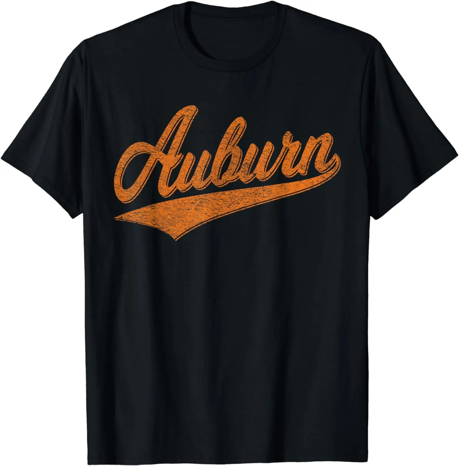 AUBURN ALABAMA FLAG CLASSIC VINTAGE SPORTS SCRIPT JERSEY T-Shirt