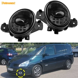 2 X 30W Car H11 LED Lens Fog Light DRL Daytime Running Lamp For Renault Espace 4/IV Pre-Facelift 2002-2011 (Not Fit Facelift)